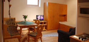 Living- / dining-room with kitchenette