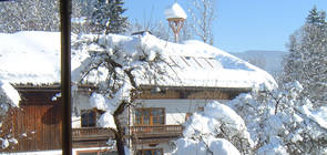 Haus Elisabeth im Schnee